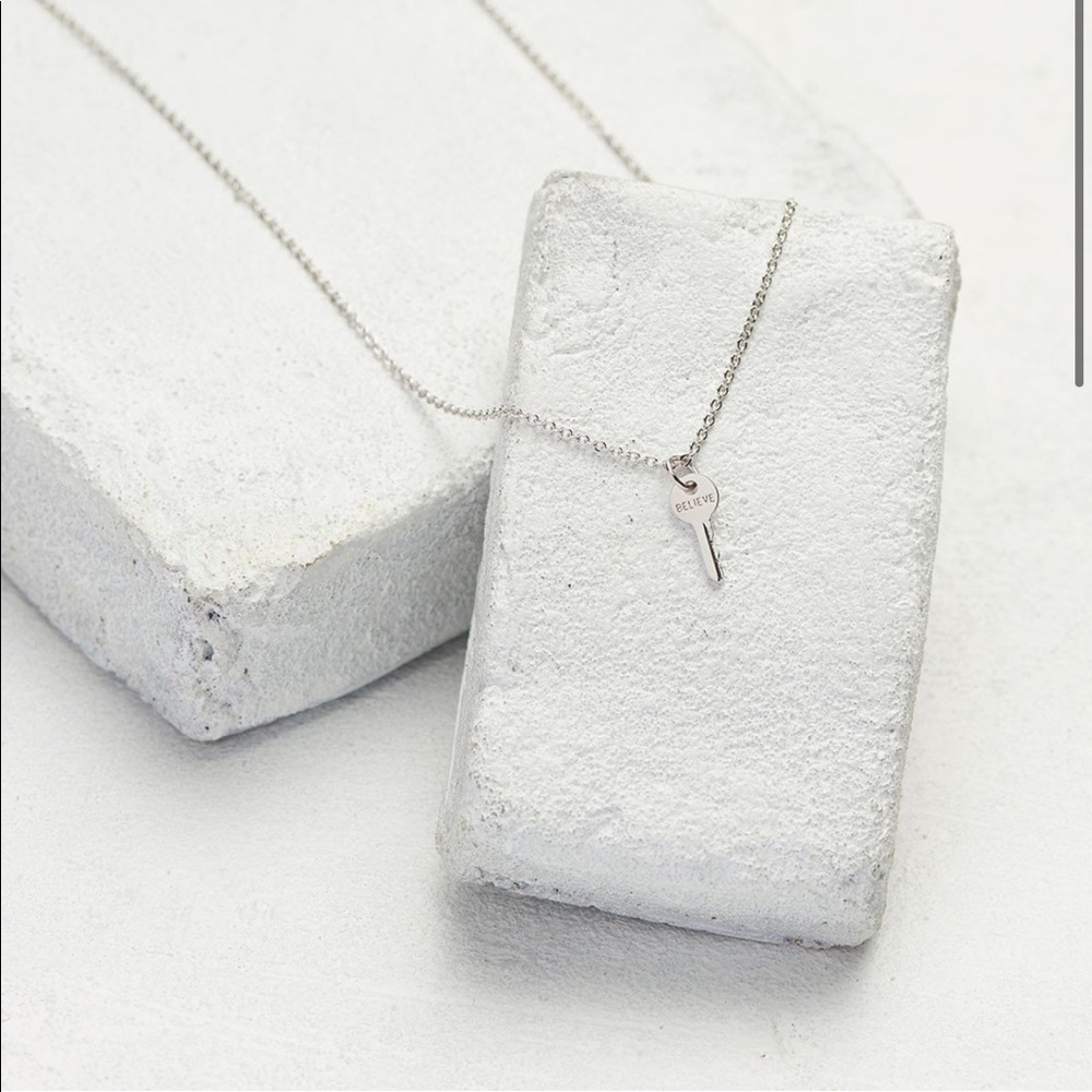 The Giving Keys Mini “Believe” Necklace